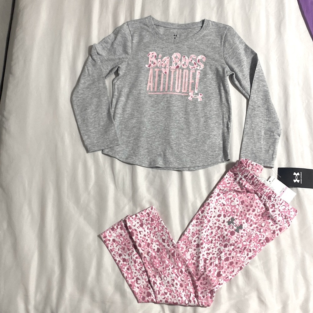 NWT Under Armour Set sz 6